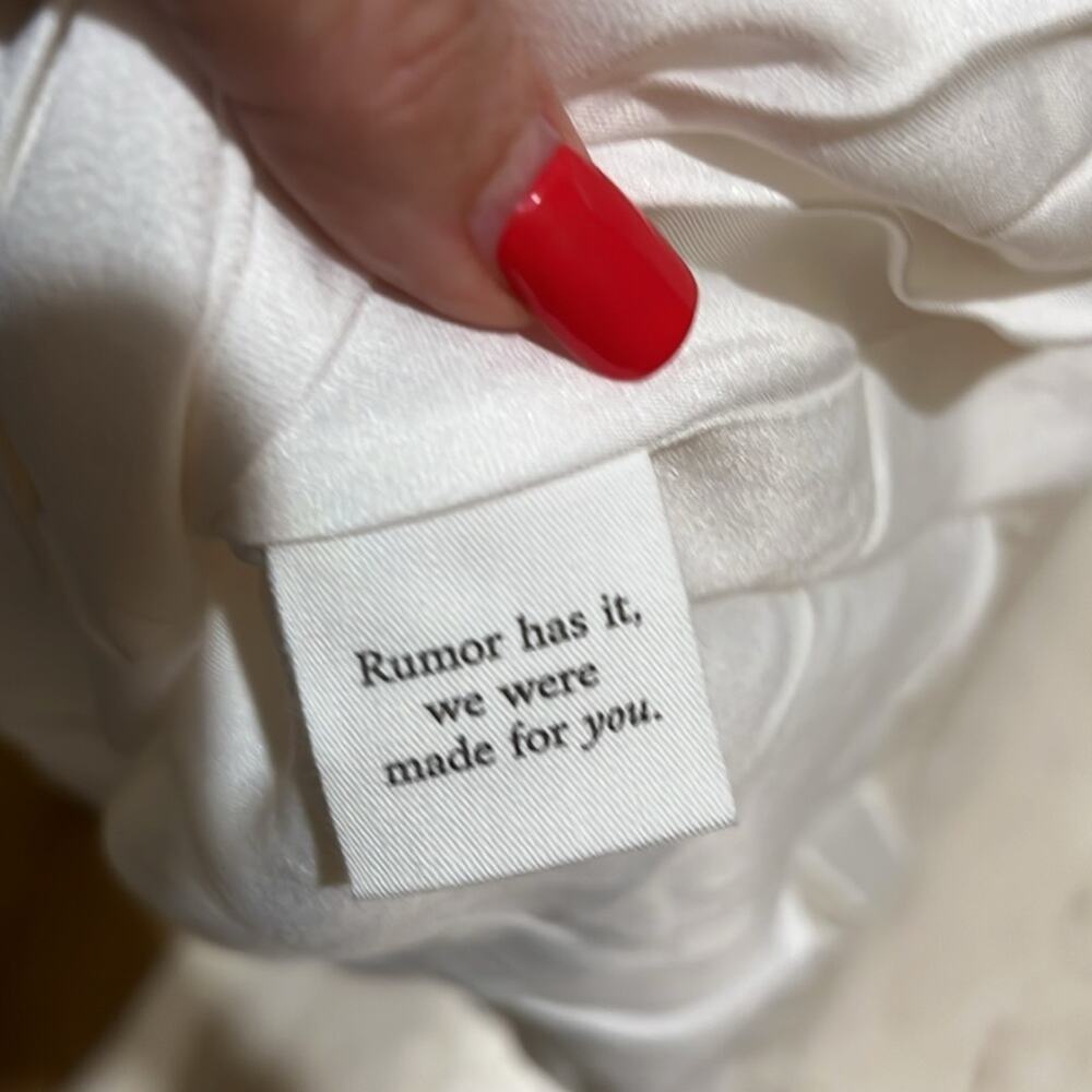 NWT REVOLVE RUMORED Rosita 100% cotton crochet lace slip dress US 8 - Picture 9 of 11